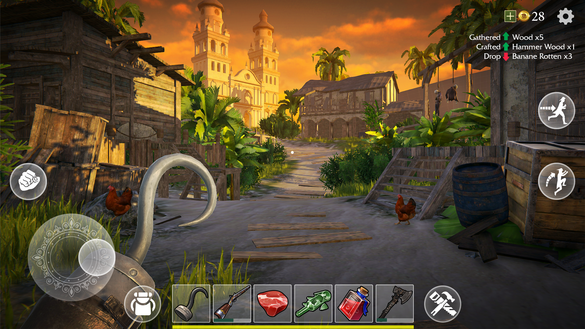 Hình ảnh Last Pirate: Island Survival Hack One Hit