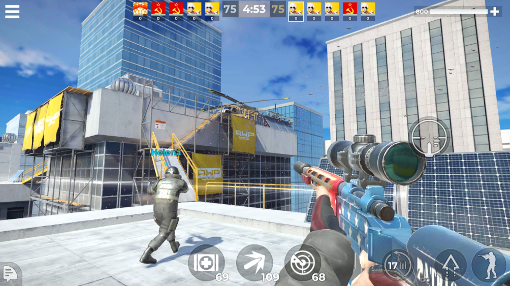Hình ảnh AWP Mode: Hành động bắn tỉa 3D Hack Wall