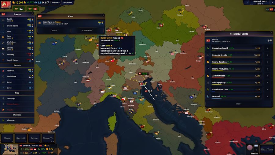 Hình ảnh Age of History II Hack Menu