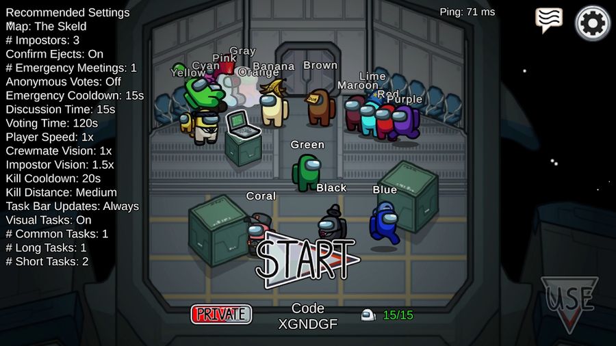 Hình ảnh Among Us hack Full Đồ