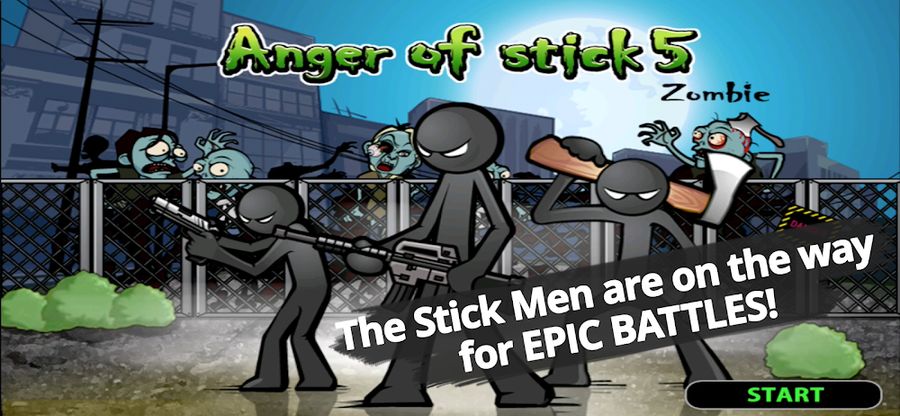 Hình ảnh Anger of stick 5 Hack Bất Tử