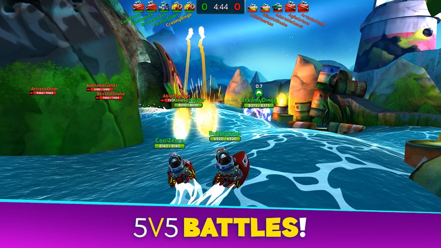 Hình ảnh Battle Bay Hack Unlimited Everything