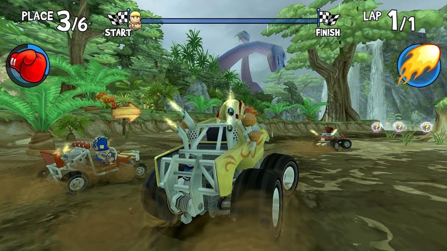 Hình ảnh Beach Buggy Racing Hack Mở Khóa Tất Cả