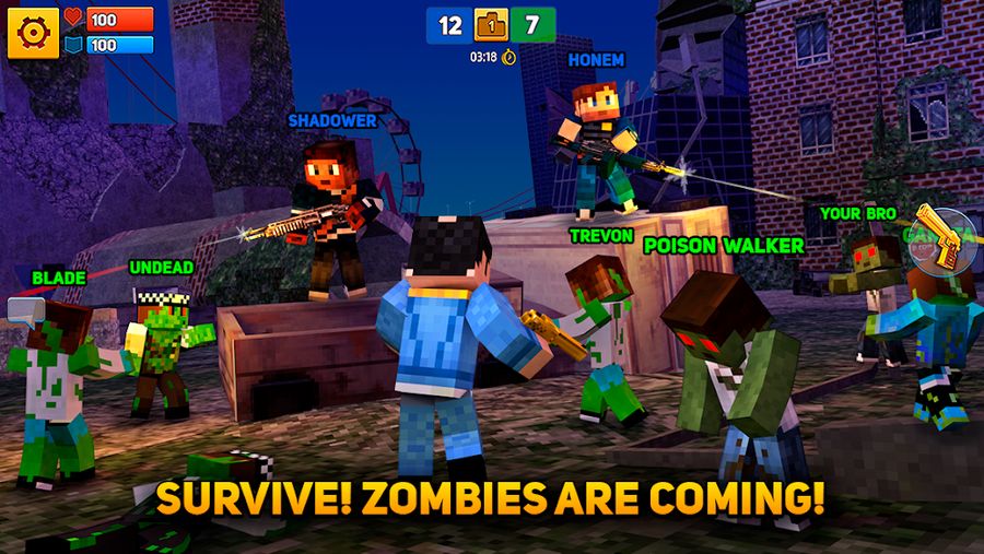 Hình ảnh Block City Wars Mod Apk