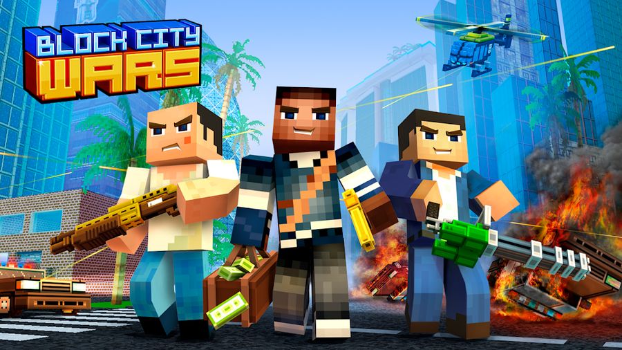 Hình ảnh Block City Wars Mod Apk