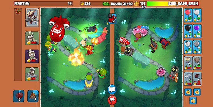 Hình ảnh Bloons TD Battles 2 Hack Vàng