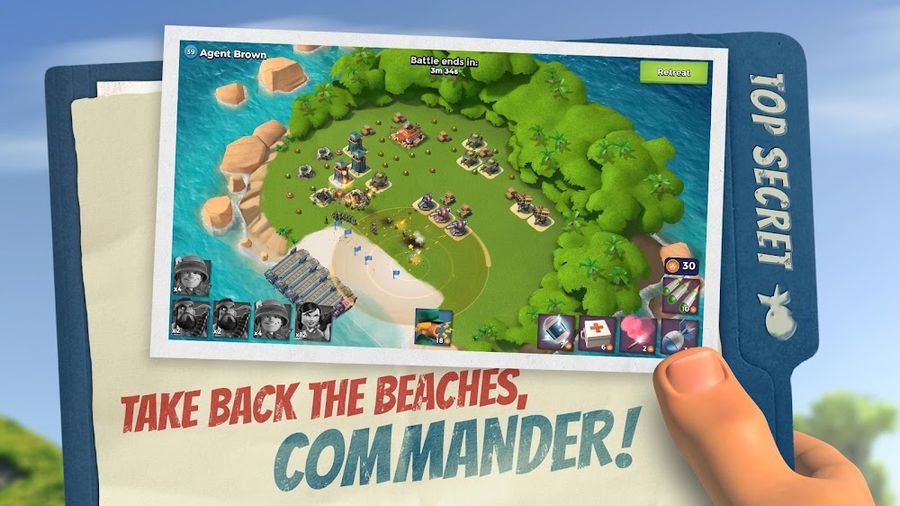 Hình ảnh Boom Beach Mod Apk