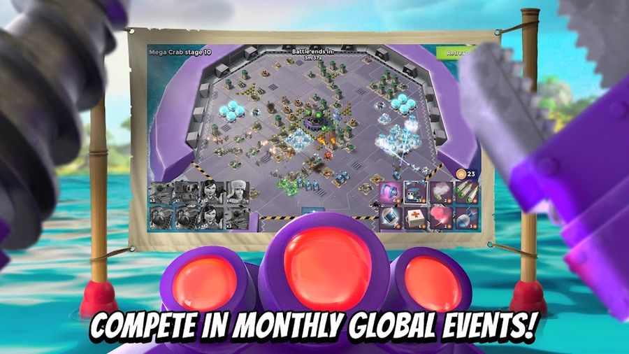 Hình ảnh Boom Beach Hack Vô Hạn Tiền