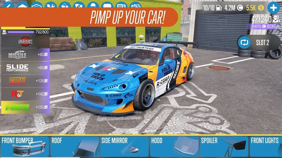 Hình ảnh CarX Drift Racing 2 Hack Menu