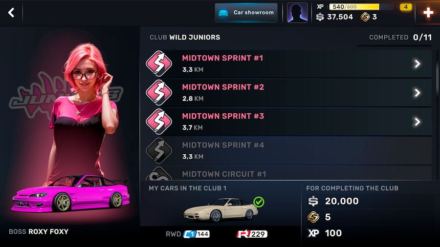 Hình ảnh CarX Street Hack Vô Hạn Tiền