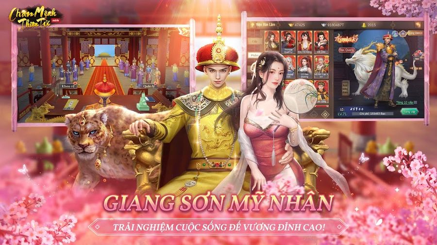 Hình ảnh Chân Mệnh Thiên Tử - SohaGame Hack Menu