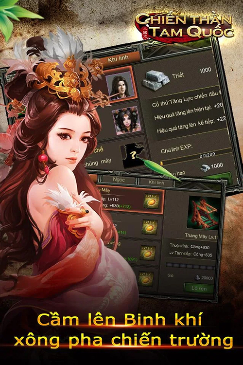 Hình ảnh Chiến Thần Tam Quốc - Tranh Bá Hack Menu