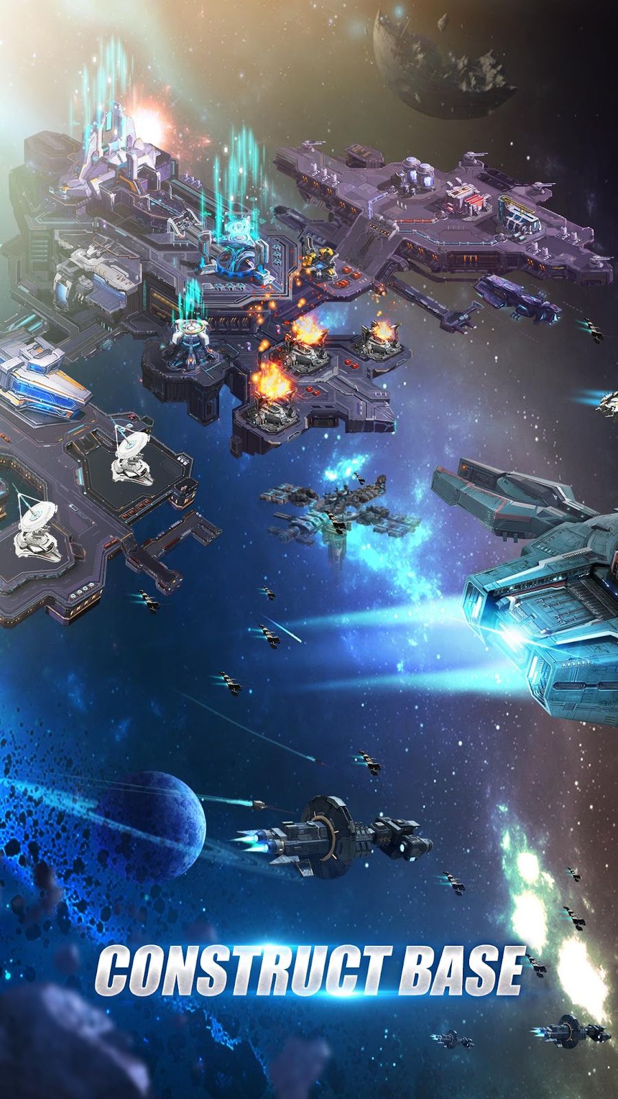 Hình ảnh Chiến Hạm Ngân Hà Mod Apk