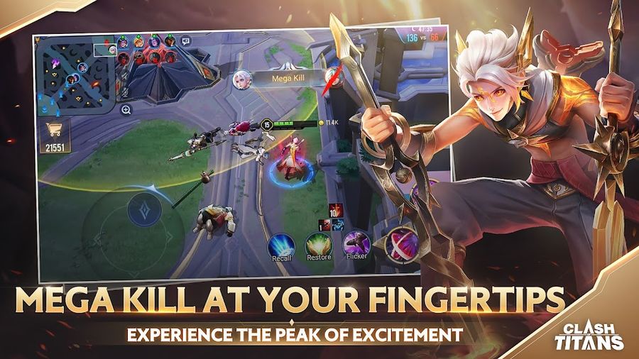 Hình ảnh Clash of Titans hack Menu