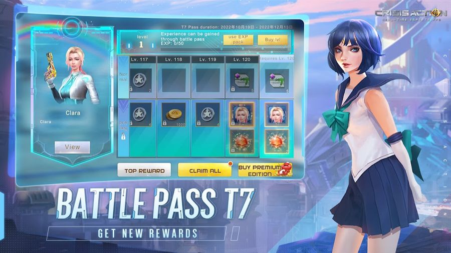 Hình ảnh Crisis Action Hack Menu