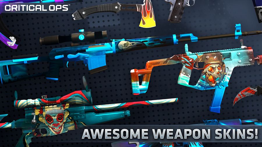 Hình ảnh Critical Ops Hack Unlock All Skins