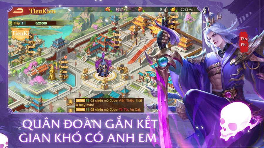 Hình ảnh Danh Tướng 3Q hack Mở Khóa