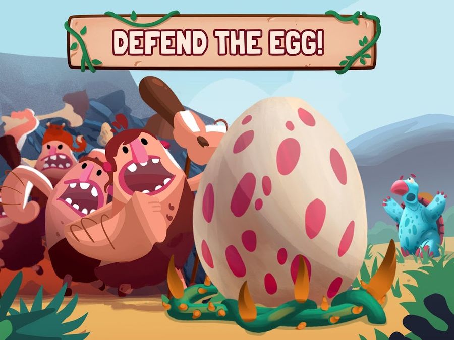 Hình ảnh Dino Bash Hack Unclock All Dinos
