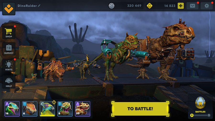 Hình ảnh Dino Squad Hack Vô Hạn Tiền