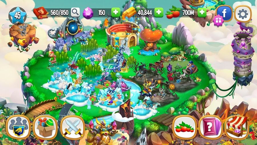 Hình ảnh Dragon City Hack Menu