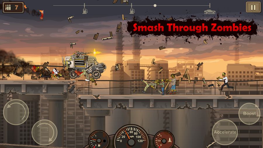 Hình ảnh Earn to Die 2 Hack Nâng Cấp Xe