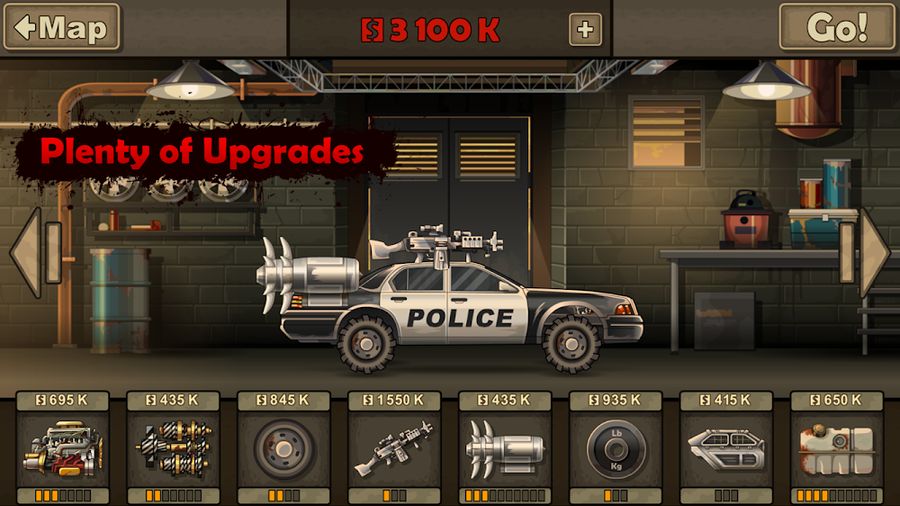 Hình ảnh Earn to Die 2 Hack Vô Hạn Tiền