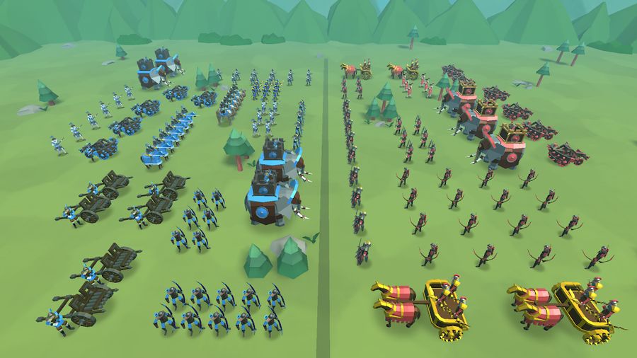 Hình ảnh Epic Battle Simulator 2 Hack Vàng