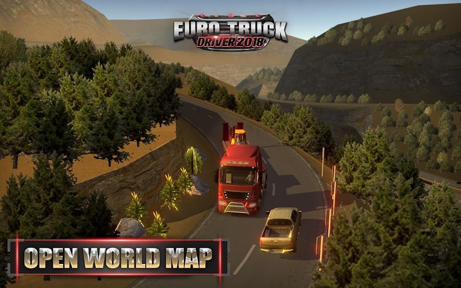 Hình ảnh Euro Truck Driver 2018 hack Kim Cương