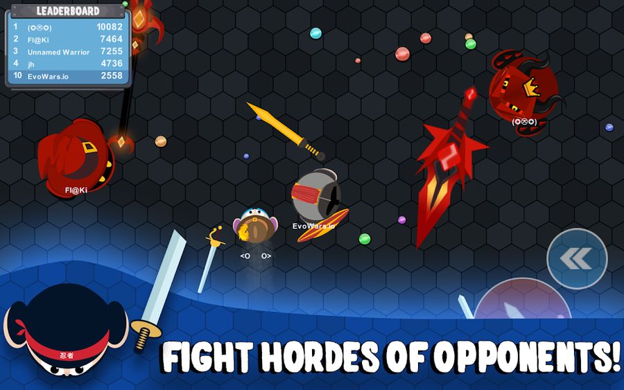 Hình ảnh EvoWars.io hack Bất Tử