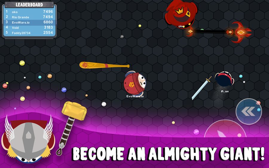 Hình ảnh EvoWars.io hack Lên Level Nhanh