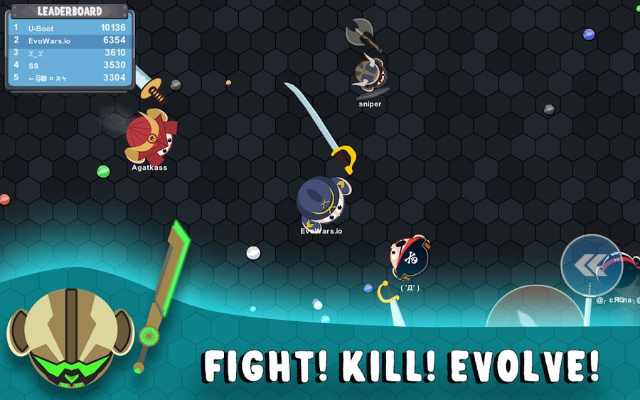 Hình ảnh EvoWars.io hack Menu