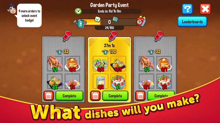 Hình ảnh Food Street - Restaurant Game hack Kim Cương