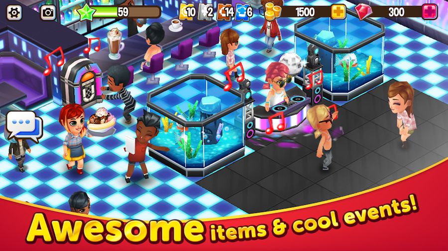 Hình ảnh Food Street - Restaurant Game hack Vô Hạn Tiền