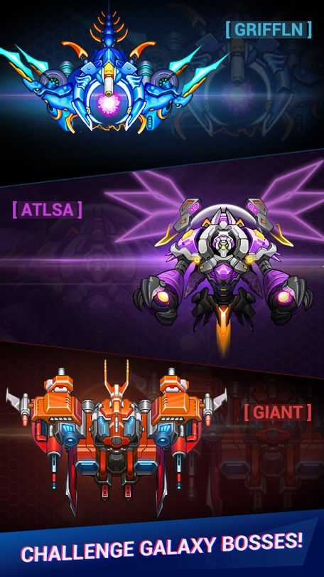 Hình ảnh Galaxy sky shooting Hack Vô Hạn Tiền