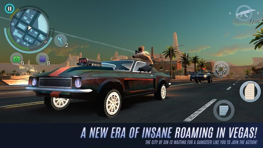 Hình ảnh Gangstar Vegas Hack Bất Tử