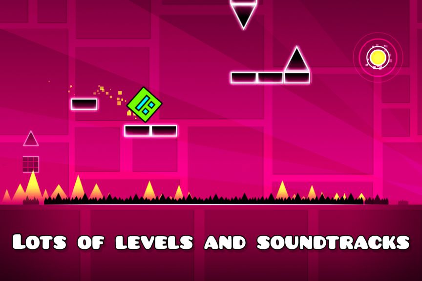 Hình ảnh Geometry Dash Hack Full Tiền