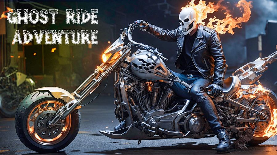 Hình ảnh Ghost Ride 3D Hack Max Level