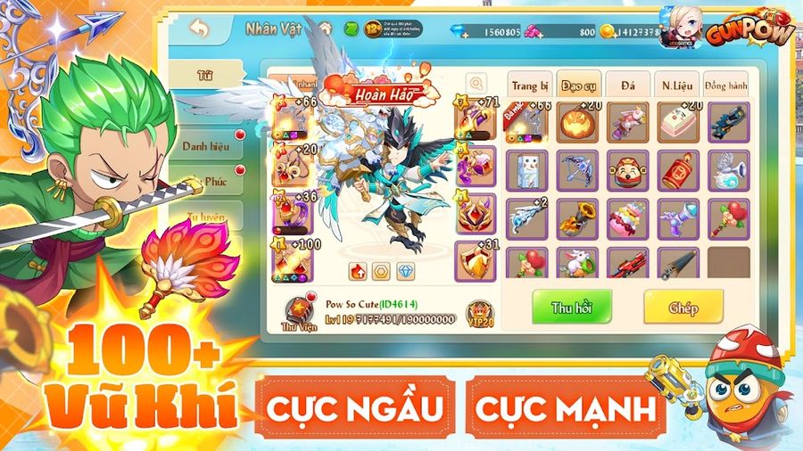Hình ảnh GunPow - Bắn Gà Teen PK Hack Căn Góc