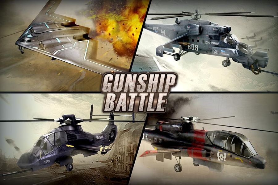 Hình ảnh GUNSHIP BATTLE Hack Menu