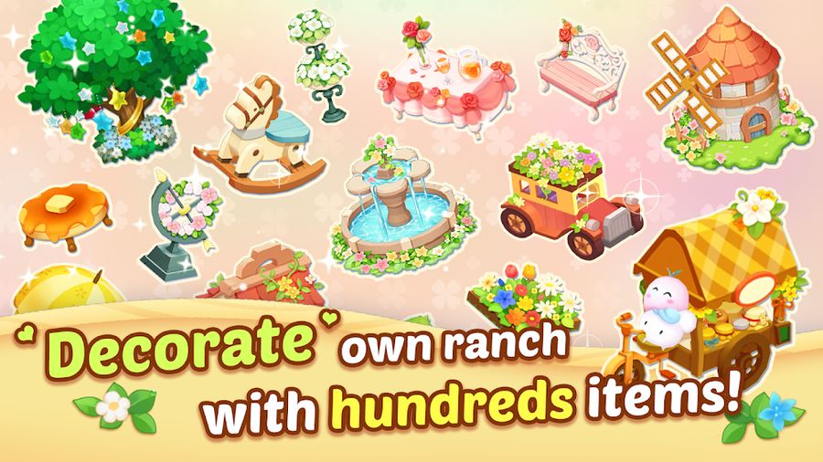 Hình ảnh Happy Ranch Hack Vô Hạn Tiền