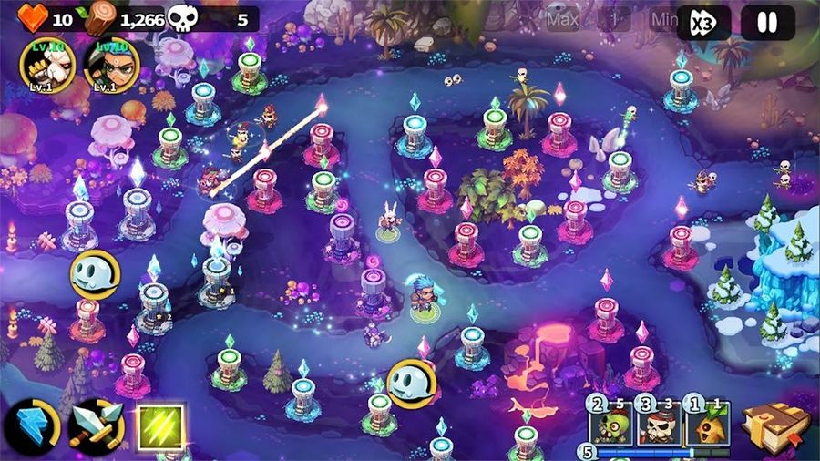 Hình ảnh Hero Defense King Hack Free Shopping