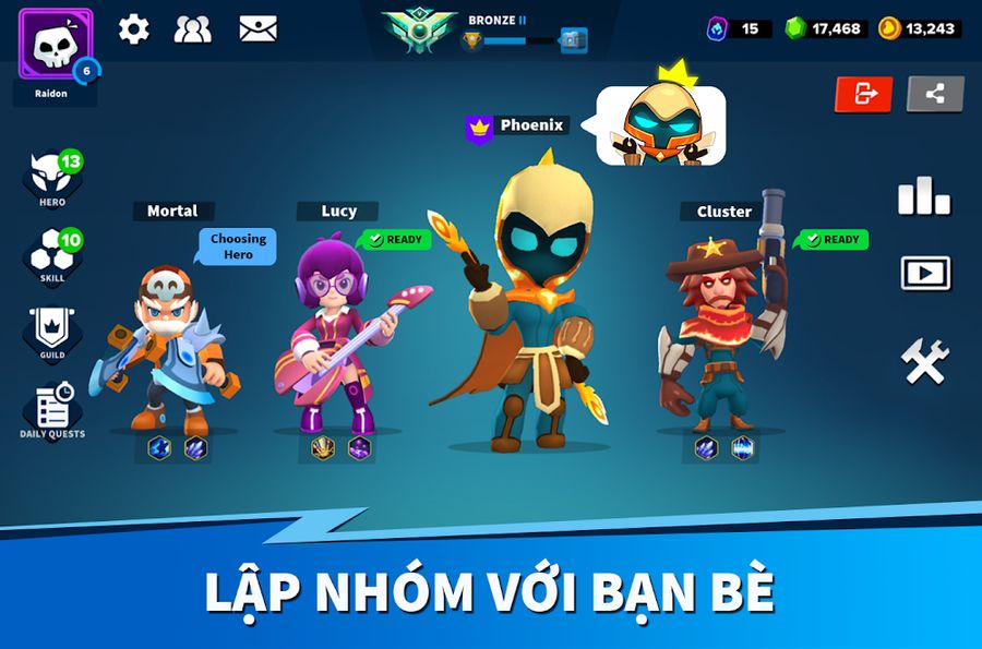 Hình ảnh Heroes Strike Hack Bất Tử