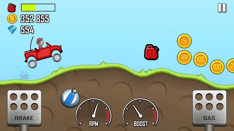 Hình ảnh Hill Climb Racing Hack Mở Khóa Xe