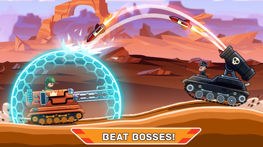 Hình ảnh Hills of Steel 2 Hack God Mode