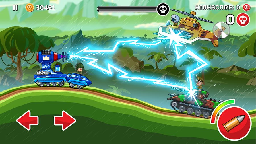 Hình ảnh Hills of Steel 2 Hack Bất Tử