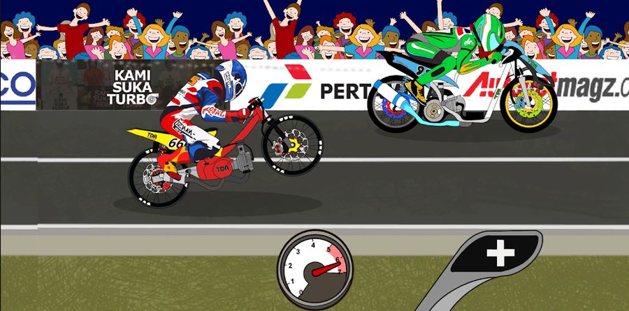 Hình ảnh Indonesia Drag Bike Racing Hack Vô Hạn Tiền