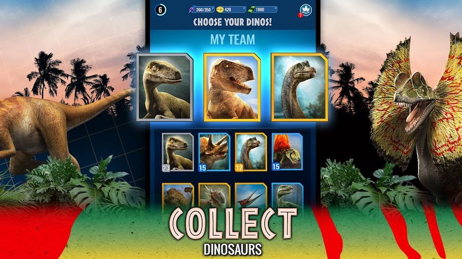 Hình ảnh Jurassic World Hack Unlimited Vàng