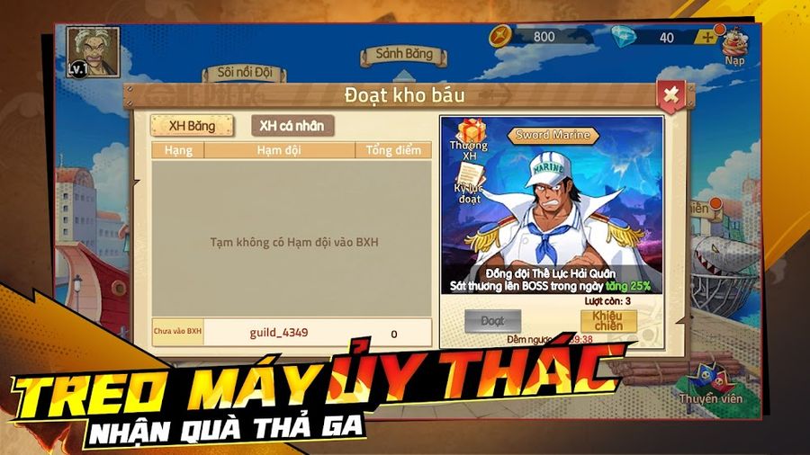 Hình ảnh Kho Báu Truyền Thuyết Hack Vô Hạn Kim Cương