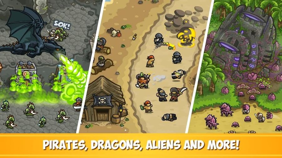 Hình ảnh Kingdom Rush Hack Vô Hạn Tiền