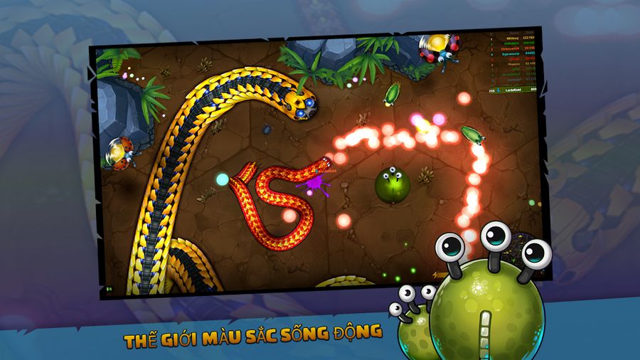Hình ảnh Little Big Snake Hack Bất Tử